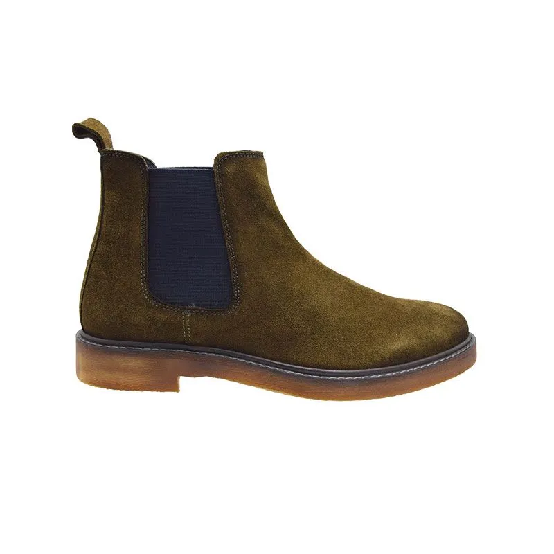 Jens7en 1250 Groen, chelsea boot voor heren