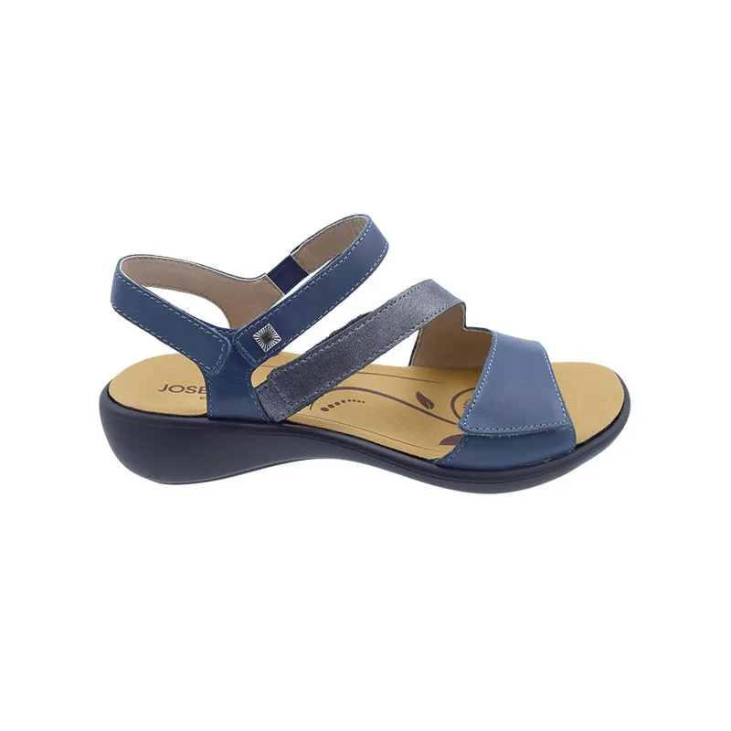 Josef Seibel Ibiza 02 Blauw, sandaal voor dames