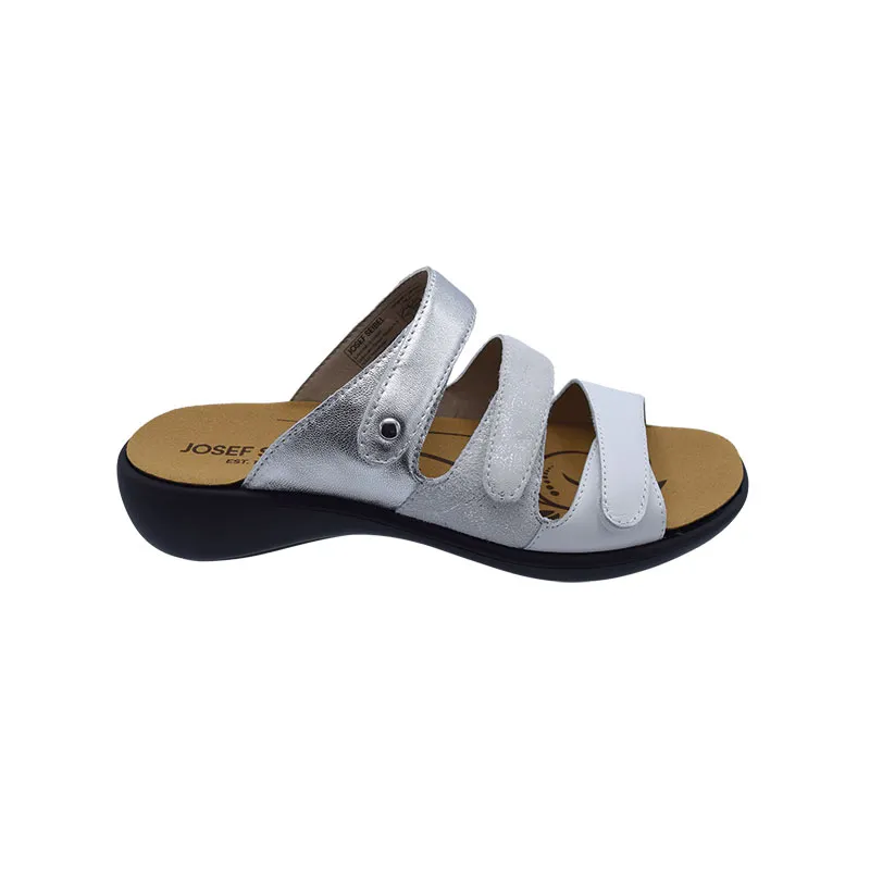 Josef Seibel Ibiza 10 Wit, slipper voor dames