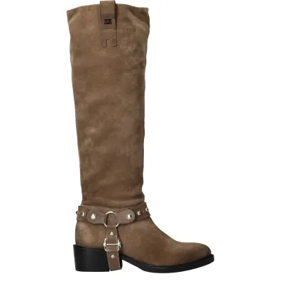 Lazamani Fay Lange Laarzen Heren Taupe