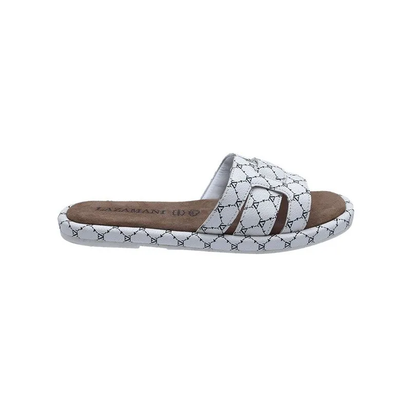 Lazamani LA75884 Wit, slipper voor dames