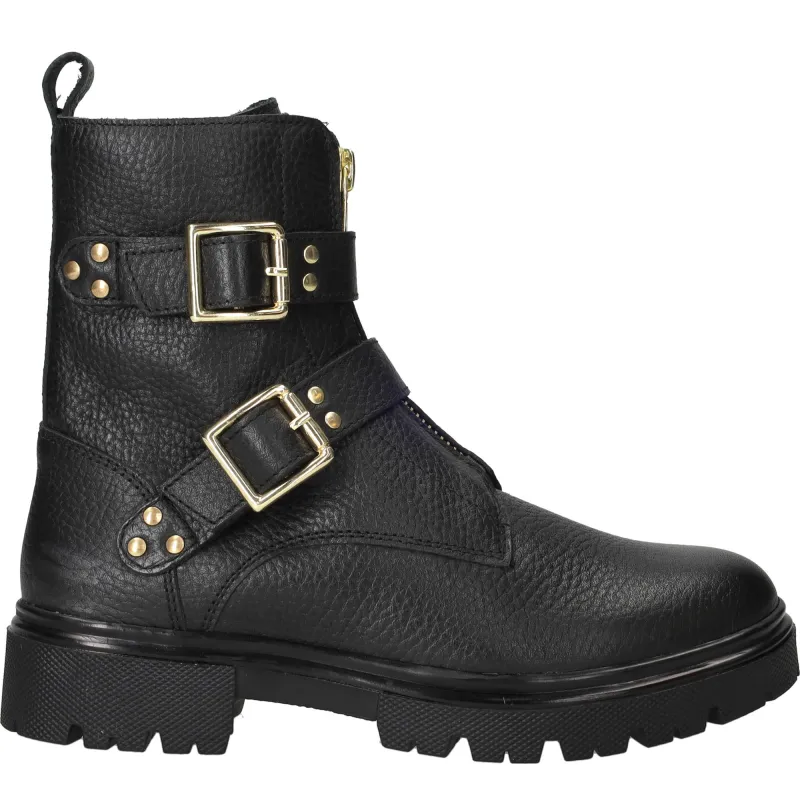 LOFF 1881 Bikerboots Zwart, bikerboot voor unisex