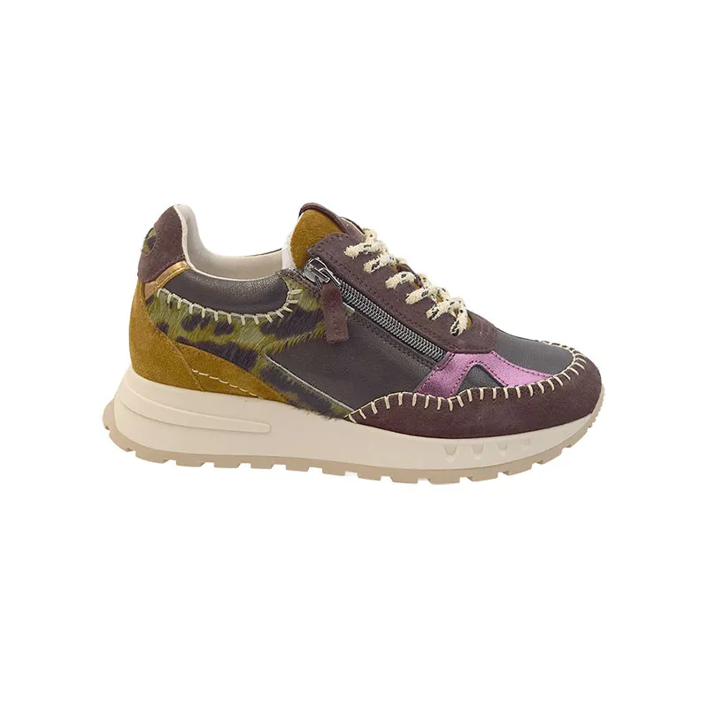 Piedi Nudi Hedy H Bruin, sneaker voor dames