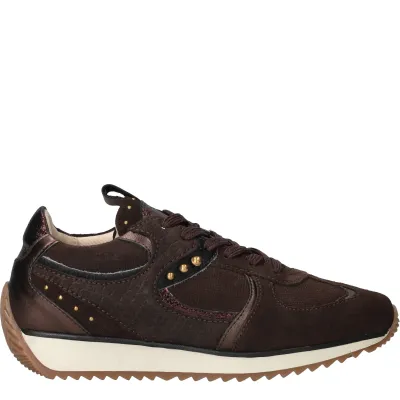 Poelman Sneakers Dames Bruin