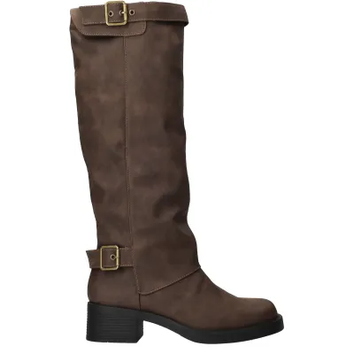 POSH By Poelman Lange Laarzen Jongens Bruin