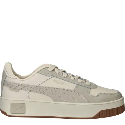 Puma Carina Street Sneakers Dames Beige