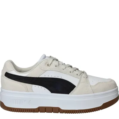 Puma Rebound Femme Low SD Sneakers Dames Beige