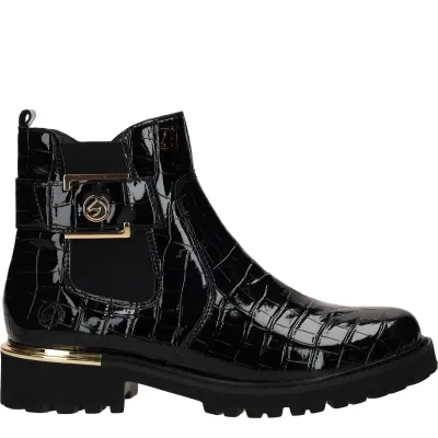 Remonte Chelseaboots Jongens Zwart