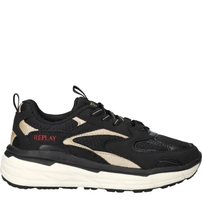 Replay Christal JR 6 Sneakers Zwart