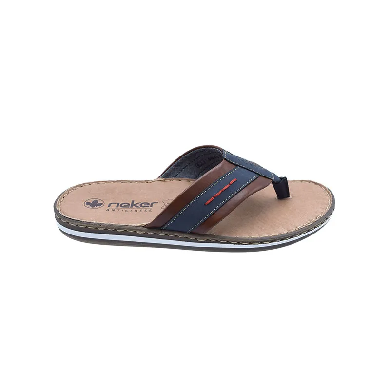 Rieker 21072 Jeans, slipper voor heren
