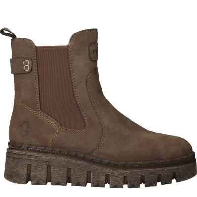 Rieker Chelseaboots Bruin