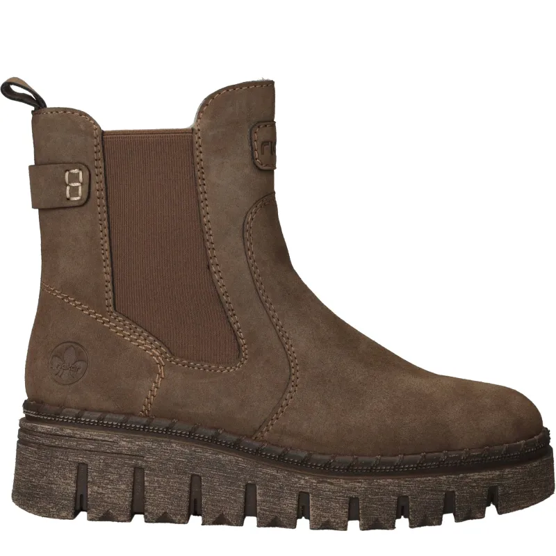 Rieker Chelseaboots Jongens Bruin, chelsea boot voor jongens