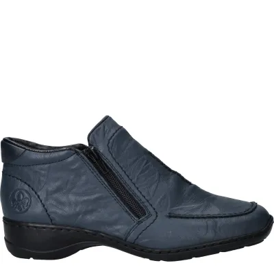 Rieker Enkellaarsjes Dames Blauw