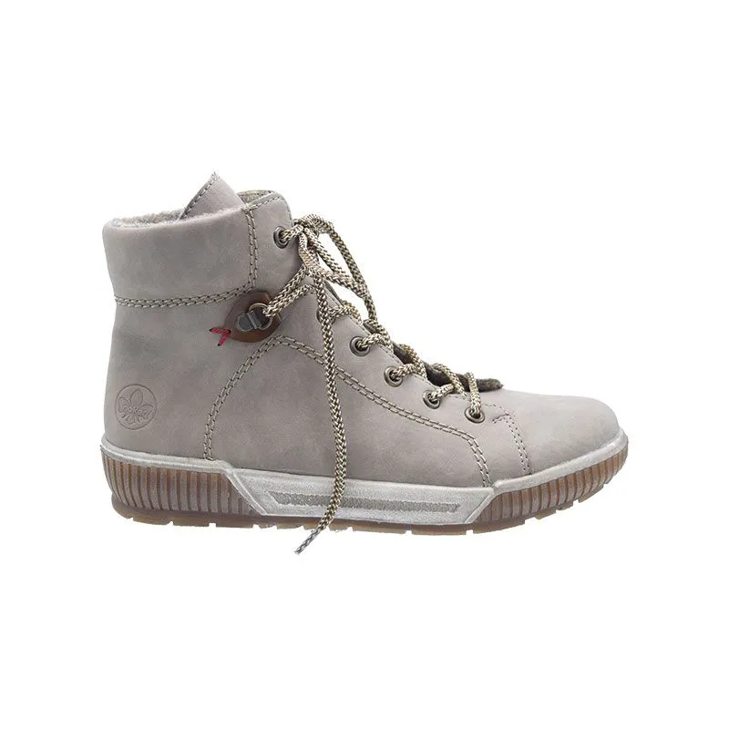Rieker N0730 Grijs, sneaker voor dames