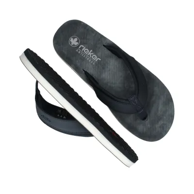 Rieker Slippers Blauw
