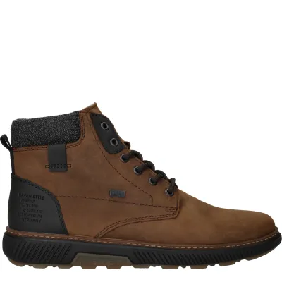 Rieker Veterboots Heren Bruin