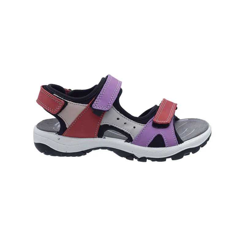 Rohde 5380 roze/multicolor, sandaal voor dames