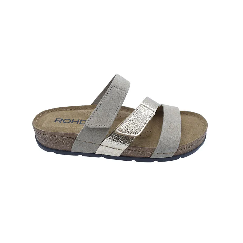 Rohde 5416 Beige, slipper voor dames