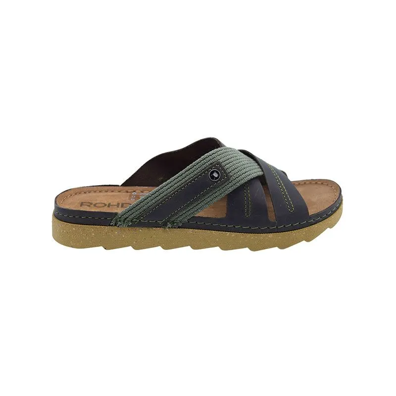 Rohde 5971 Bruin, slipper voor heren