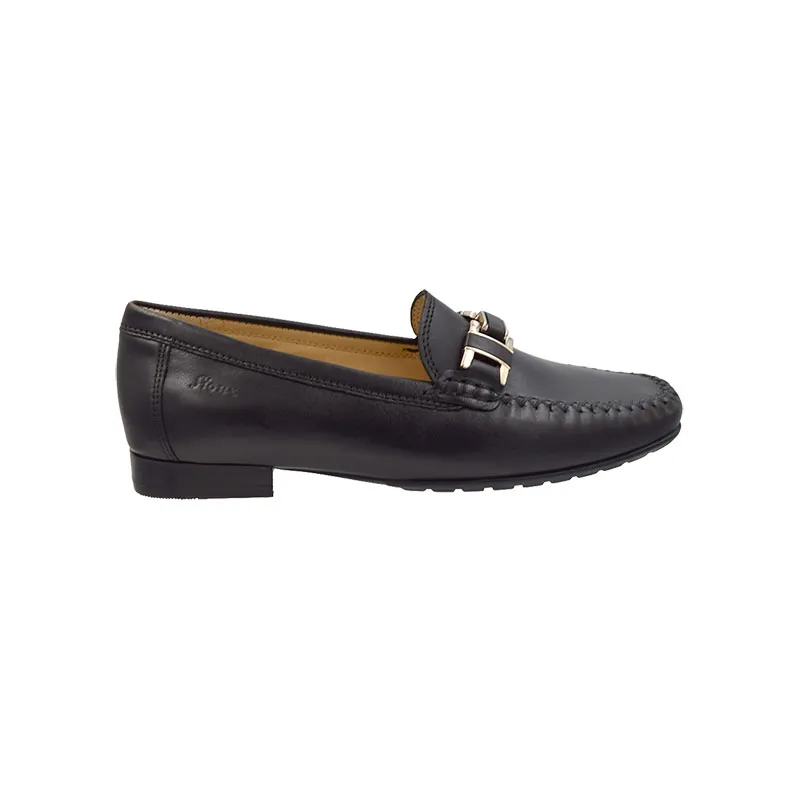 Sioux Cambria H Zwart, mocassin voor dames