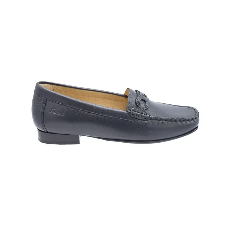 Sioux Colandina F Blauw, mocassin voor dames