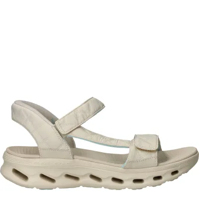 Skechers Go Walk Glide-Step 2.0 Slip-Ins Sandalen Dames Beige