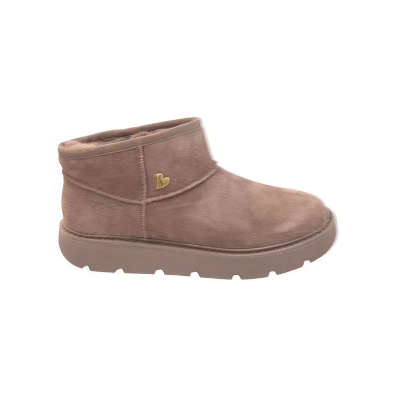 Skechers Keepsakes Cozy Mini Bruin, bootie voor dames