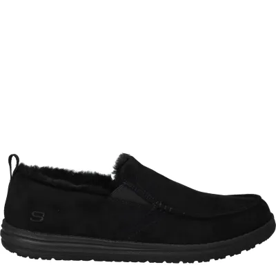 Skechers Relaxed Fit Melson Willmore Dichte Pantoffels Heren Zwart