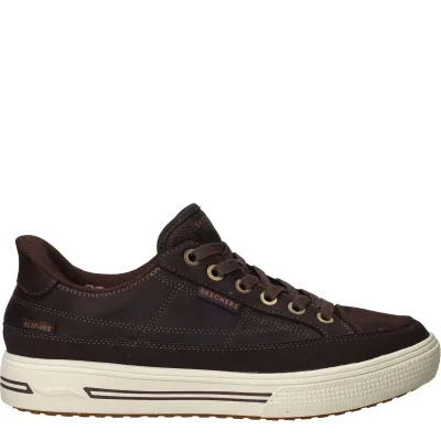 Skechers Slip-Ins Arch Fit Arcade Sneakers Heren Bruin