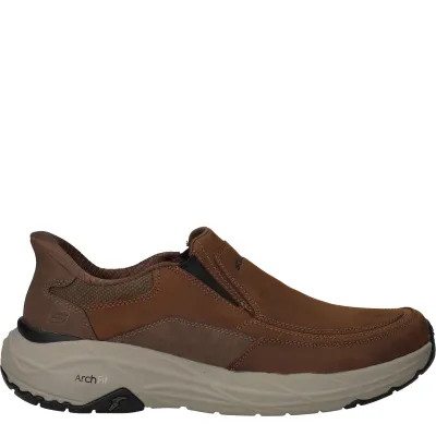Skechers Slip-Ins Arch Fit Maverick Instappers Heren Bruin