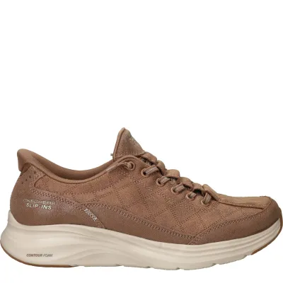 Skechers Slip-Ins Contour Foam Sneakers Dames Bruin
