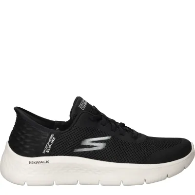 Skechers Slip-Ins Go Walk Flex Instappers Dames Zwart