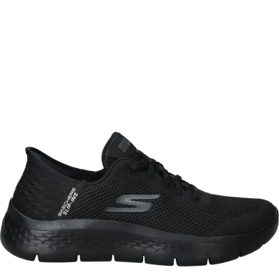 Skechers Slip-Ins Go Walk Flex Sneakers Dames Zwart