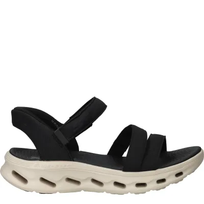 Skechers Slip-Ins: Go Walk Glide Sandalen Dames Zwart