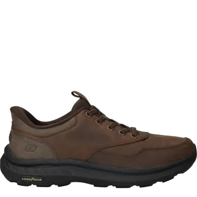 Skechers Slip-Ins Pollard Brax Instappers Heren Bruin