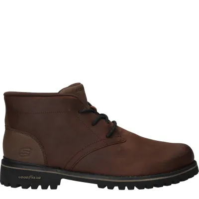 Skechers Slip-Ins Quintero Damien Instap Boots Heren Bruin