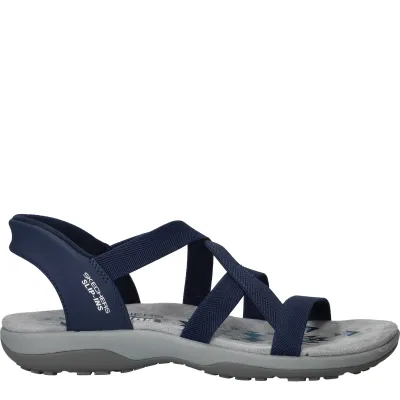 Skechers Slip-Ins Reggae Slim Sandalen Dames Blauw