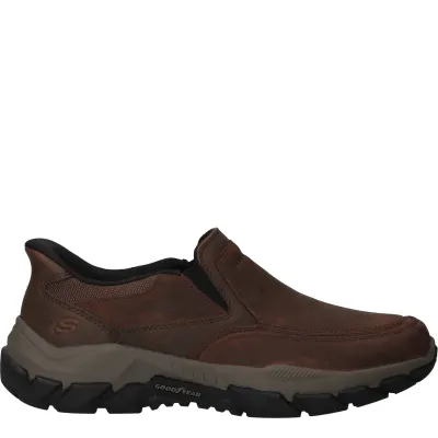 Skechers Slip-Ins Relaxed Fit Santoro Instappers Jongens Bruin