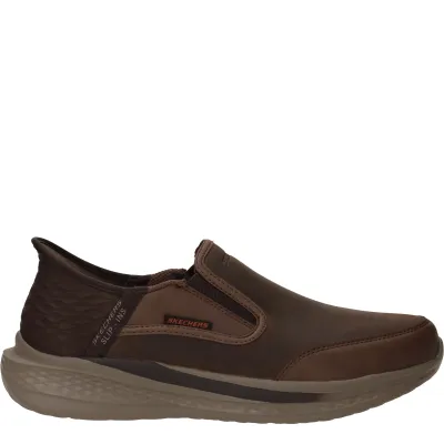 Skechers Slip-Ins Relaxed Fit Slade Cooper Instappers Heren Bruin