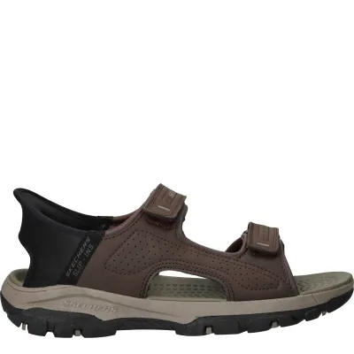 Skechers Slip-Ins Relaxed Fit Tresman Sandalen Heren Bruin