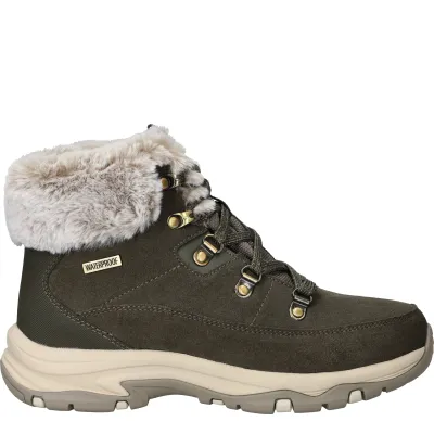 Skechers Trego Waterproof Wandelschoenen Dames Groen