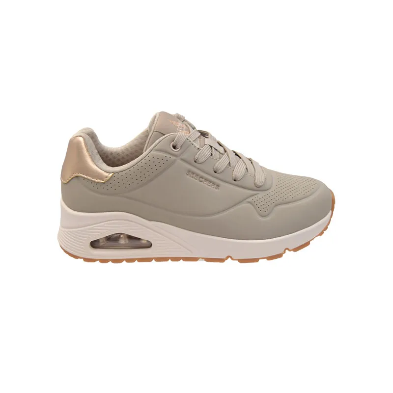 Skechers Uno Golden Air Taupe, sneaker voor dames