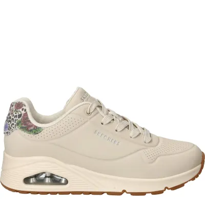 Skechers Uno Jungle Nite Sneakers Dames Beige
