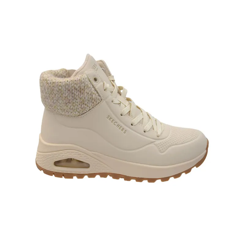 Skechers Uno Rugged Darling Beige, sneaker voor dames