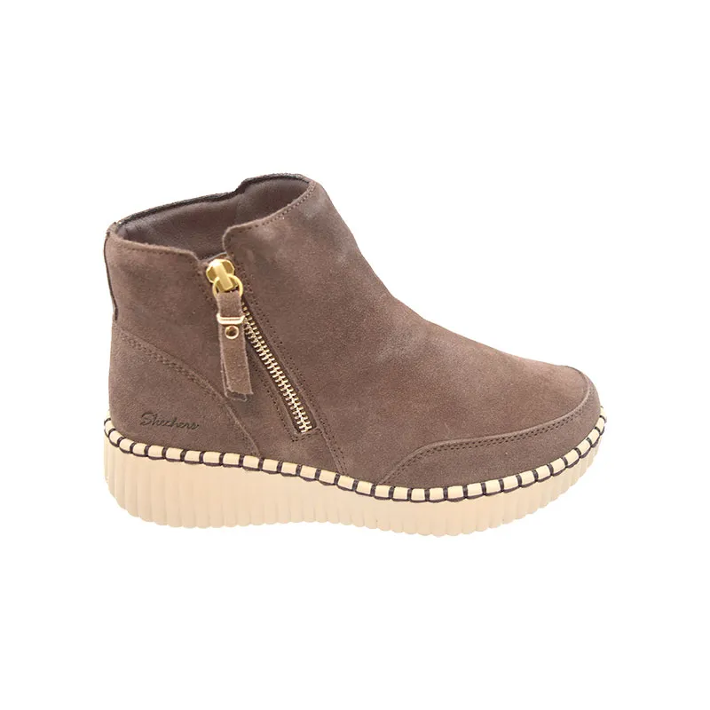 Skechers Wilshire BLVD Bruin, bootie voor dames