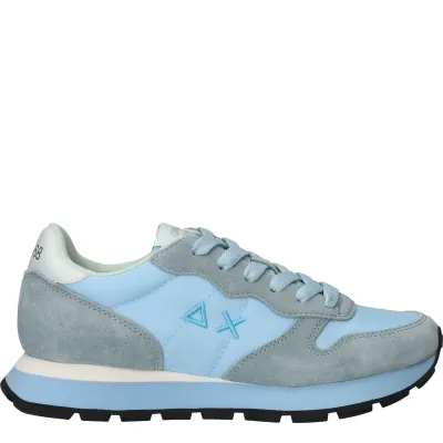 Sun 68 Ally Solid Nylon Sneakers Dames Blauw