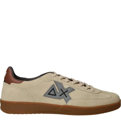 SUN68 California Sun Suede Sneakers Beige