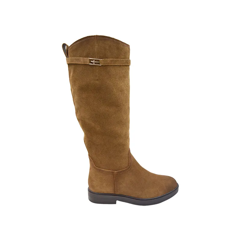 Tamaris 25532 Cognac, knielaars voor dames