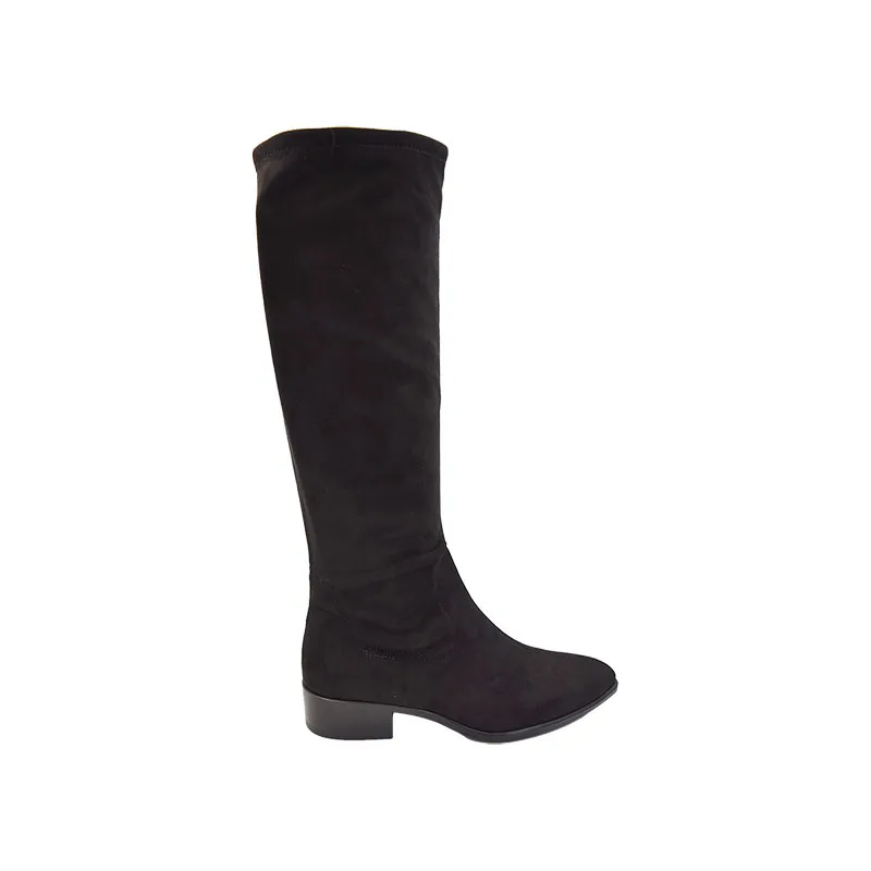 Tamaris 25540 Zwart, knielaars voor dames