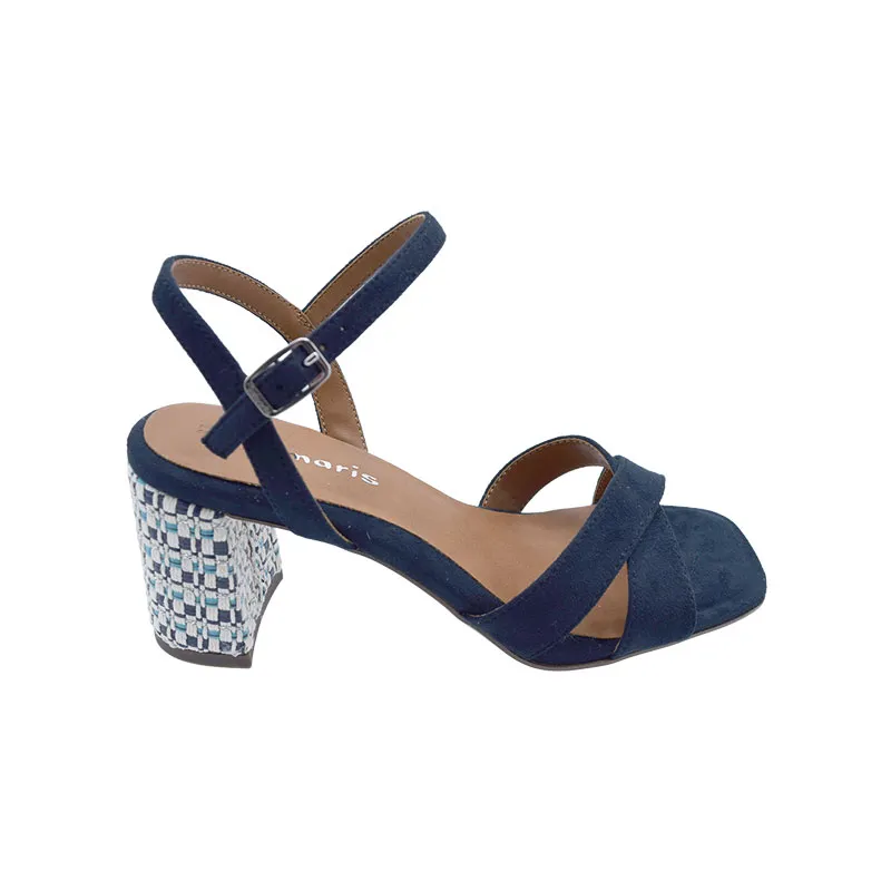 Tamaris 28362 Blauw, sandalet voor dames